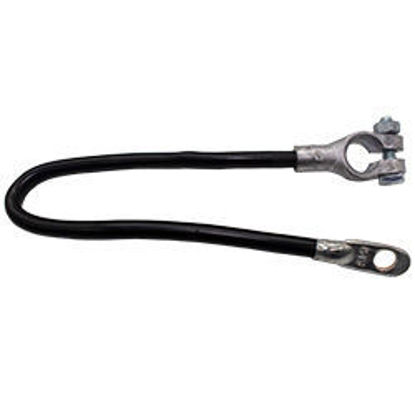 Picture of PICO | 6202-0-BP | 4 AWG 15" Black Top Post Battery Cable