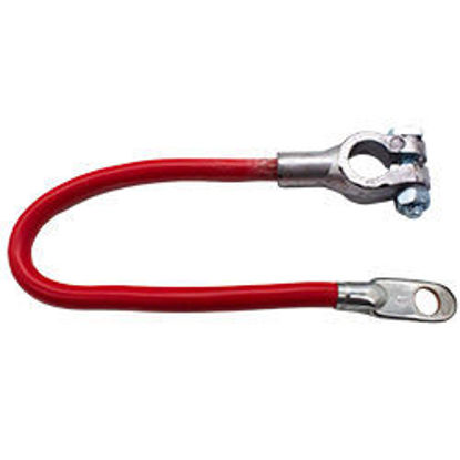 Picture of PICO | 6201-5-BP | 4 AWG 12" Red Top Post Battery Cable