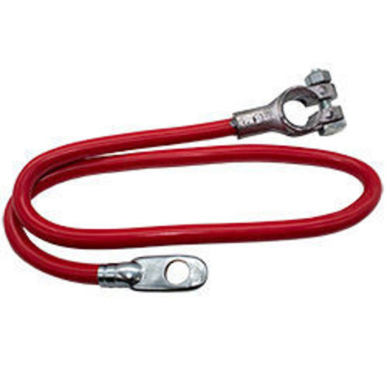 Picture of PICO | 6204-5-BP | 4 AWG 25" Red Top Post Battery Cable